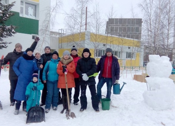 Новый год в олимпийской деревне